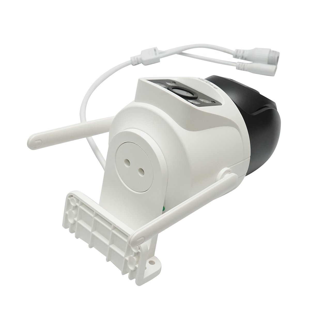 Camera de supraveghere lentila duala 6 MP, P2P WIFI 2.4GHz, rotire 360 grade PTZ cu senzor de miscare, sirena, detectie umana si aplicatie iCSee